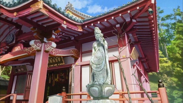 Giant straw sandals at a mountain temple